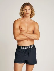 Calvin Klein Swimwear Badeshorts marineblau/weiß
