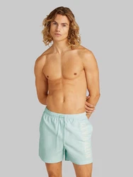 Calvin Klein Swimwear Badeshorts hellblau/weiß