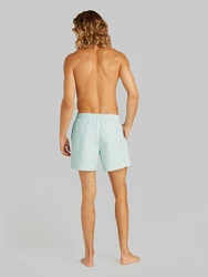 Calvin Klein Swimwear Badeshorts hellblau/weiß