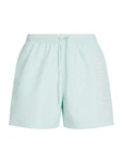Calvin Klein Swimwear Badeshorts hellblau/weiß