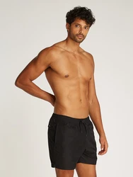 Calvin Klein Swimwear Badeshorts schwarz/weiß