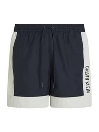 Badeshorts marine / wei