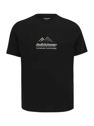 Plus T-Shirt 'JCOLima' grau / schwarz / wei