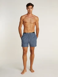 Calvin Klein Swimwear Badeshorts MEDIUM DOUBLE WB basaltgrau/hellgrau/schwarz