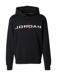 Jordan Sweatshirt 'ESS AIR' rubinrot/schwarz/weiß