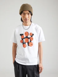 WOOD WOOD T-Shirt 'Ace Eyes' rot / schwarz / weiß