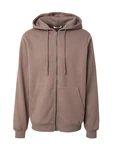 ABOUT YOU Sweatjacke 'Gino' braun