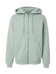 ABOUT YOU Sweatjacke 'Gino' dunkelgrün