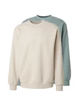 ABOUT YOU Sweatshirt 'Davin' beige/grün