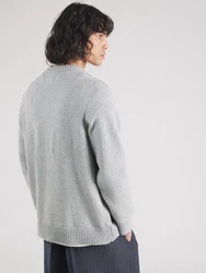 JACK & JONES Pullover JORSOFT hellgrau