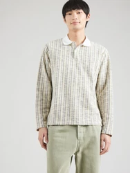 JACK & JONES Sweatshirt 'JORWINTER' gelb/grau/wollwei