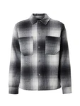 JACK & JONES Jacke JCOHelvetica graumeliert/schwarz/weiß
