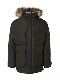 Parka 'JJStar' schwarz