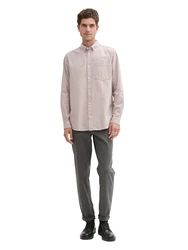 TOM TAILOR Hemd cappuccino