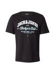 Jack & Jones T-Shirt JJELOGO TEE SS O-NECK 2 COL SS25 SN pastellblau/schwarz/weiß Jack & Jones T-Shirt JJELOGO TEE SS O-NECK 2 COL SS25 SN pastellblau/schwarz/weiß