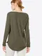 VERO MODA Tričko 'LUA'  hnědý melír
