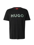 HUGO T-Shirt 'Dulivio' hellgrn/schwarz