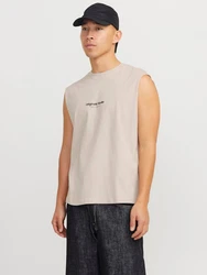 JACK & JONES Top 'JORVesterbro' beige / opal / schwarz