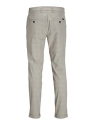 JACK & JONES Hose 'Marco Connor' dunkelbeige/hellgrau