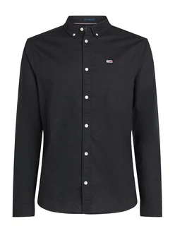 Tommy Jeans Hemd Schwarz/Dunkelblau Tommy Jeans Hemd Schwarz/Dunkelblau