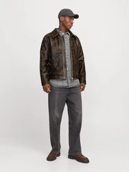 JACK & JONES Jacke 'JORAUSTIN' schoko