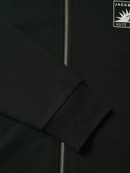 JACK & JONES Sweatjacke JJONE schwarz/weiß