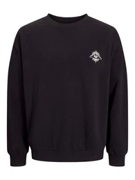 Sweatshirt 'JJJACKIE MYSTIC' schwarz / wei