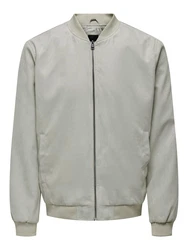 Only & Sons Jacke 'LUCAS' greige/Grau (8407)