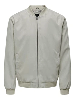 Only & Sons Jacke 'LUCAS' greige/Grau (8407)