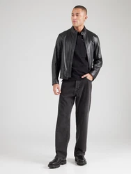 CAMP DAVID Poloshirt graphit/hellorange/schwarz
