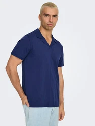 Only & Sons Shirt 'Abraham' dunkelblau