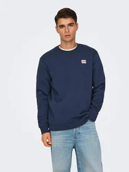 Only & Sons Sweatshirt 'ONSDAWSON' dunkelblau