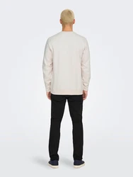 Only & Sons Sweatshirt 'ONSDAWSON' offwhite