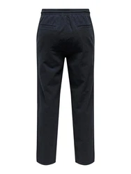 ONLY & SONS Stoffhose Sinus marineblau