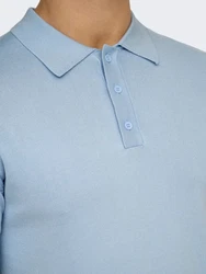 ONLY & SONS Pullover/Poloshirt ONSWyler hellblau