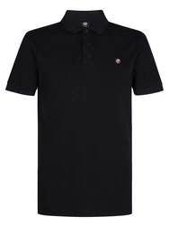 Petrol Industries Poloshirt 'Dolphin' schwarz