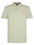Petrol Industries Poloshirt 'Wave' sand/rosa