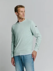 No Excess Pullover aqua