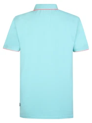 Petrol Industries Poloshirt 'Wave' aqua