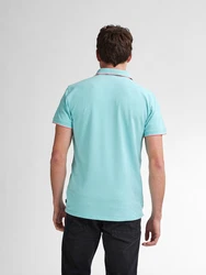 Petrol Industries Poloshirt 'Wave' aqua
