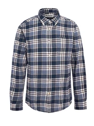 Hemd 'Fallbay' blau / marine / cyclam / wei