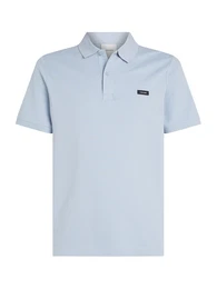 Herren - Shirts & Polos 'STRETCH PIQUE SLIM BUTTON POLO' blau