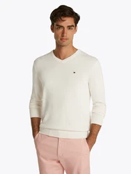 TOMMY HILFIGER Pullover ESSENTIAL beige