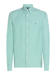 TOMMY HILFIGER Hemd FLEX POPLIN CLASSIC STP RF SHIRT Grün/Türkis/Hellblau/Hellgrün/Grün/Türkis/Hellblau/Hellgrün/Grün/Türkis/Hellblau/Hellgrün