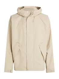 Jacke 'TECH HOODED JKT' beige