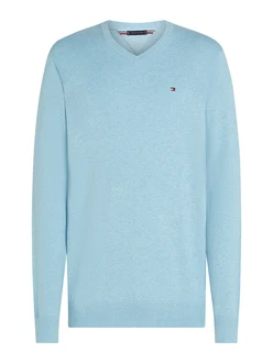 TOMMY HILFIGER Pullover ESSENTIAL blau