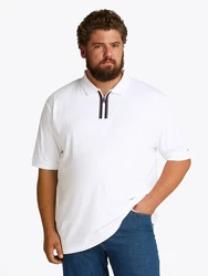Tommy Hilfiger Big & Tall Poloshirt weiß