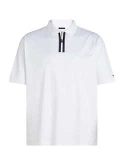 Tommy Hilfiger Big & Tall Poloshirt weiß