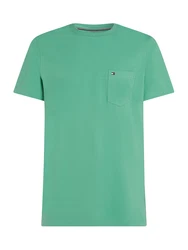 TOMMY HILFIGER T-Shirt 'Essential' grün