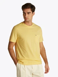 TOMMY HILFIGER T-Shirt 'Essential' gelb